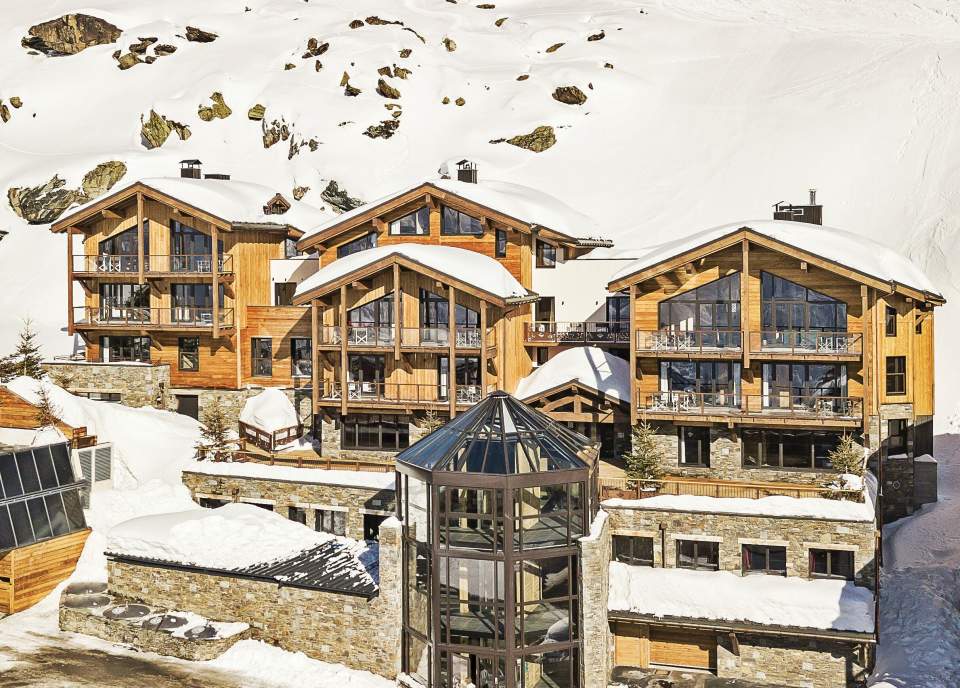exterieur, chalet en location val thorens